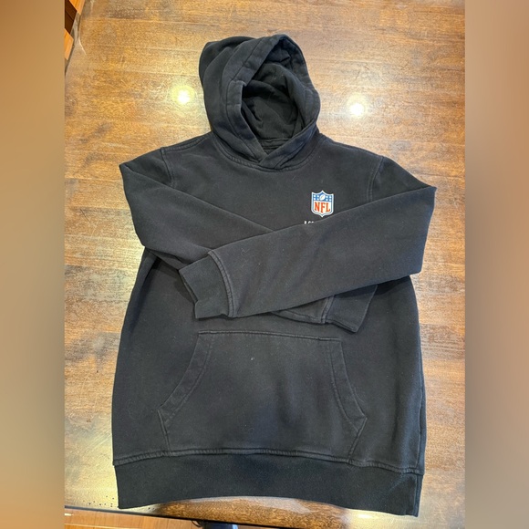 Abercrombie Kids NFL Boys Hoodie - Size 13/14 Black - Picture 4 of 7